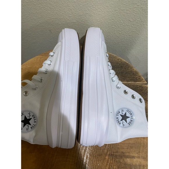Converse Chuck Taylor All Star Move Platform Canvas Sneakers Women sz 9 - Picture 7 of 9